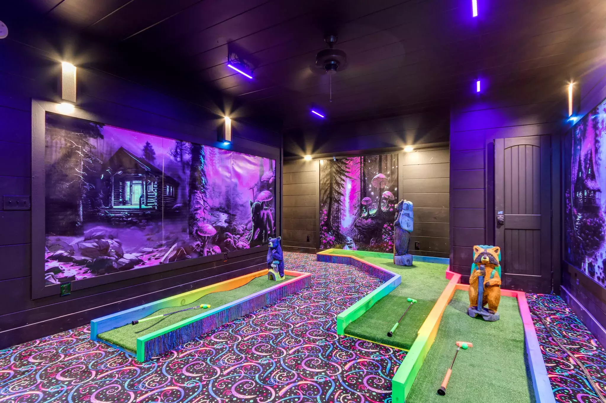 putt putt at Bear Paws
